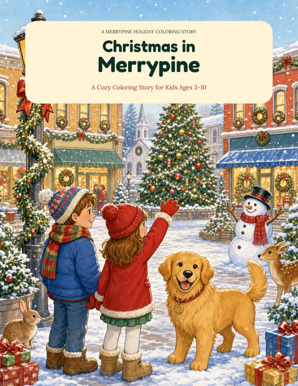 Christmas in Merrypine book cover