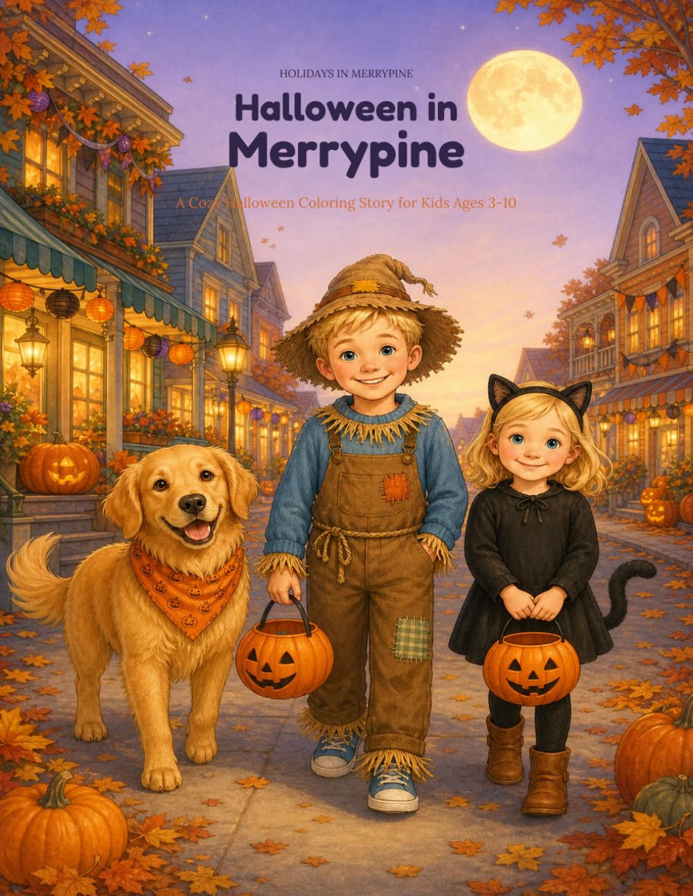 Halloween in Merrypine book cover