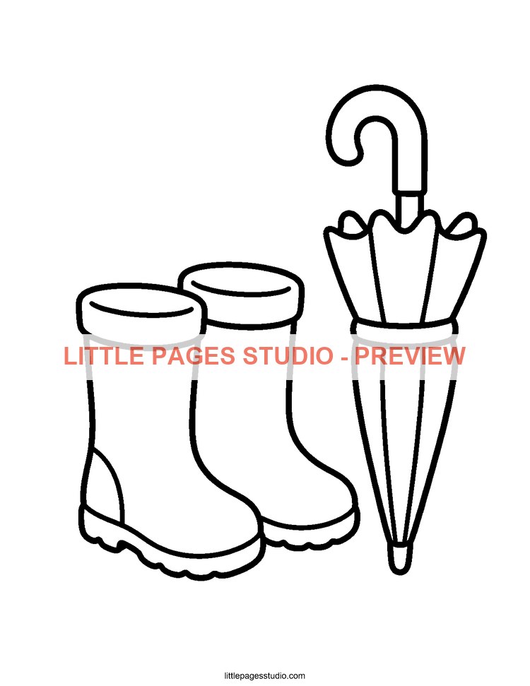 Watermarked preview of Cozy Little Moments coloring page 21