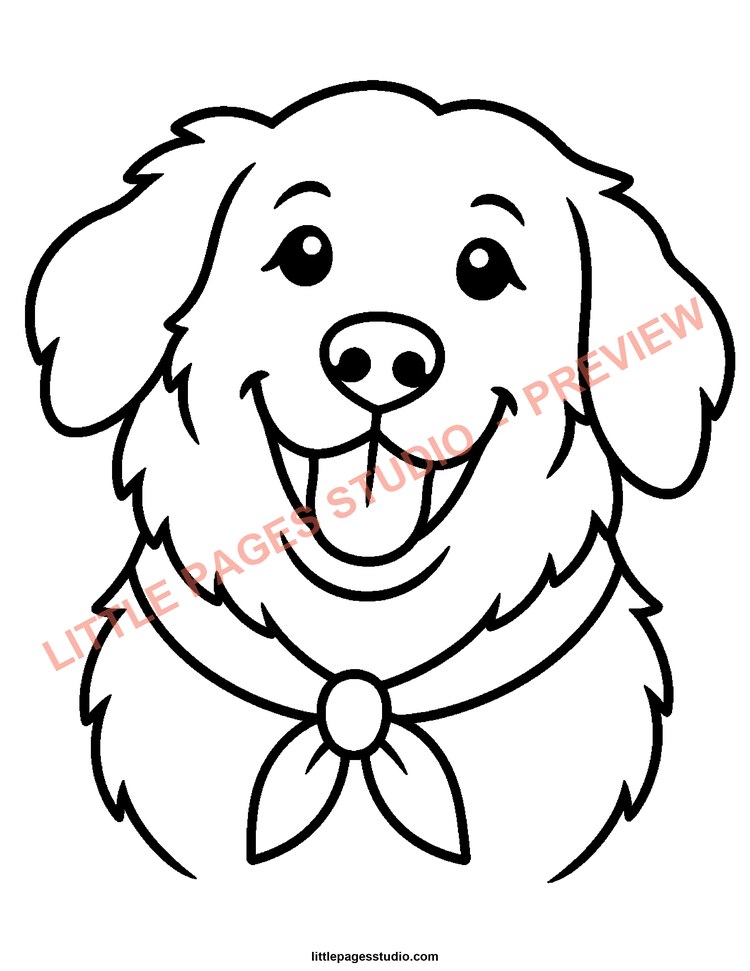 Watermarked preview of Happy Golden Portrait